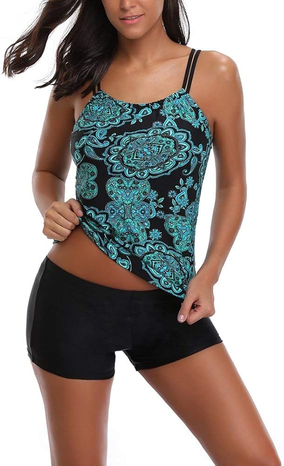 Costume da Bagno Donna Tankini Costume da Bagno Costume Mode di Marca