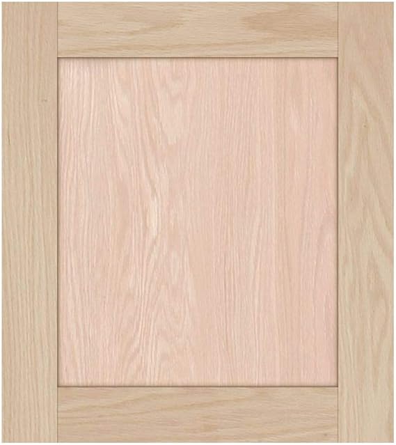 Unfinished Oak Shaker Door by Kendor, 18H x 16W