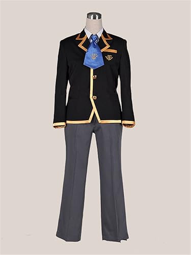 Amazon バカとテストと召喚獣 バカテス 文月学園 吉井明久 坂本雄二 木下秀吉 男子制服 夏冬セット Cosplay 仮装 コスプレ衣装 女性m コスプレ 仮装 通販