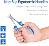 SPEEDWOX Long Reach End Nippers 5-1/2 Inch Fine End Cutters Jewelry Pliers view 3