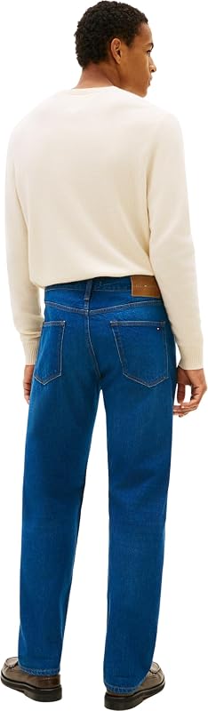Vaqueros Hombre Regular Dover OLY Blue Straight Fit, Azul (OLY Blue), 38W/34L — foto 3 de 5