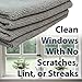 The Mop Mobs Silver Microfiber Antibacterial Cloth Wipes Out Germs & Allergens To Protect Your Familys Health Without Harsh Chemicals! 10 Pack Super Soft Cleaning Towels That Wont Scratch or Streak