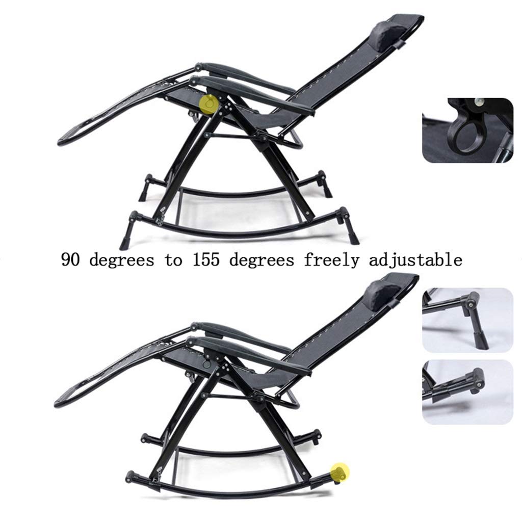 CGF-Liegen Falten Liegestühle Relaxsessel Schaukelndes faltendes