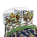 Nickelodeon Teenage Mutant Ninja Turtles 'Stomp Foot' Super Soft Microfiber Twin 3 Piece Sheet Set