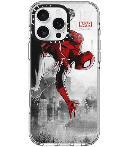 CASETiFY×スパイダーマンiPhone16ProMAXスマホケース　正規品 Amazon.com: CASETiFY Impact iPhone 16 Pro Max Case [Spider-Man Co