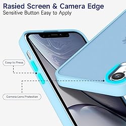 oakxco for iPhone XR Case Matte Clear, Translucent