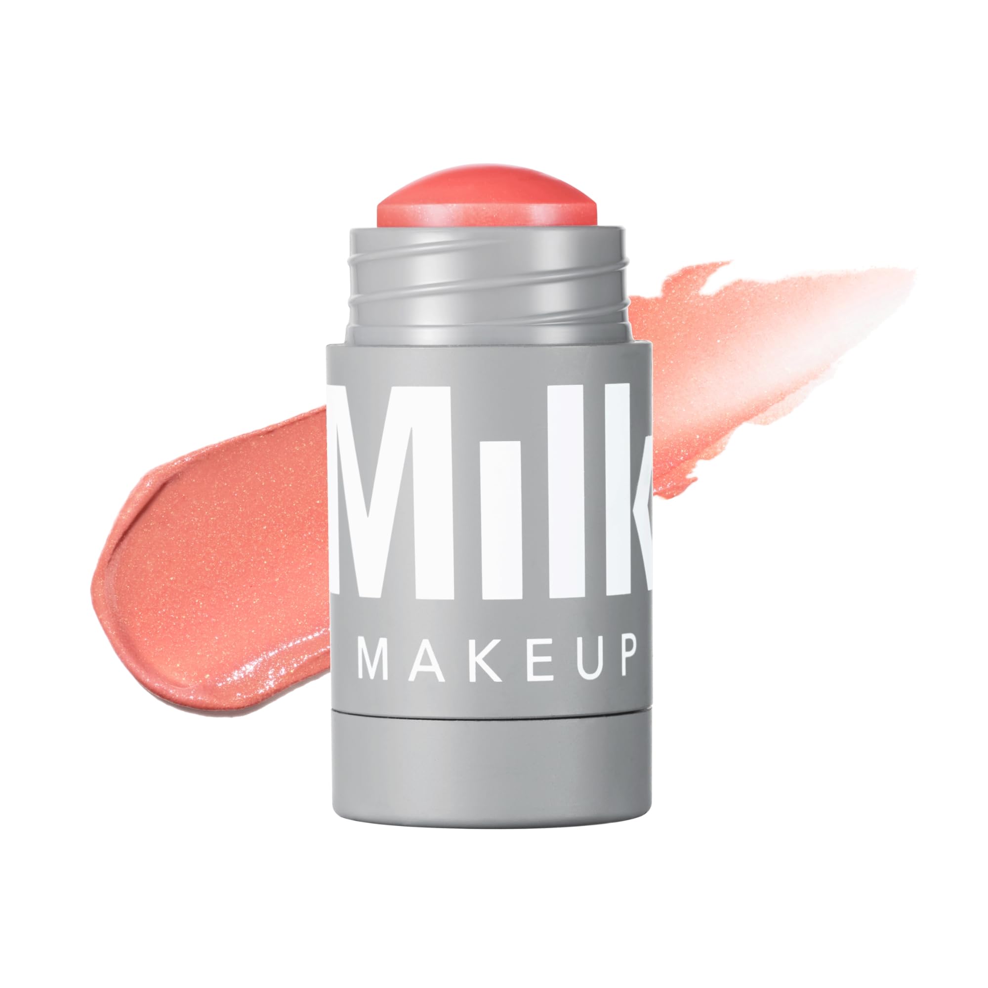 Photo 1 of Milk Makeup Lip + Cheek Stick – Multi-Use Cream Blush + Lip Color with Mango Butter, Avocado Oil + Apricot Oil – Hydrating, Buildable, Long-Lasting, Vegan Formula – Perk, 0.21 oz