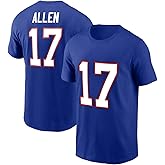 Josh Allen #17 Buffalo Football Cotton Shirt Jersey