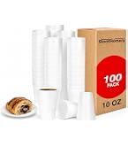 Amazon.com: 8 Oz Foam Coffee Cups, [100 Pack] Disposable Insulated Hot  Drinkware for Home Office or Church, Sturdy White Foam Cups Serving Hot and  Cold Beverages, Drink Service Daily, Ideal in Breakrooms :