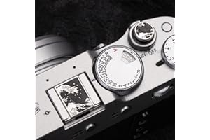 DBZZ Camera hot Shoe Cover and Shutter Buttons Soft Shutter Release Button - Compatible with Fuji xt5 xt50 xt30 xt200 xt100 x