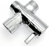 JZK 3-Way Shower Arm Diverter Valve 1/2 G1/2 Brass Chrome Plated view 8