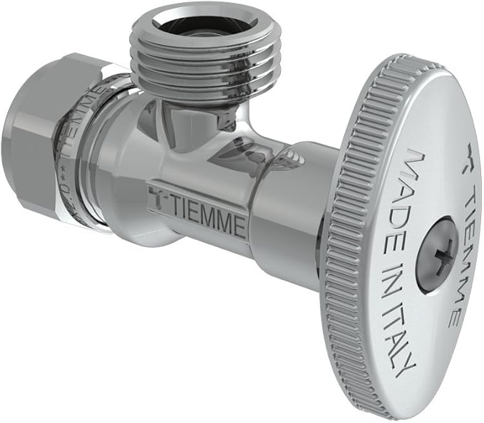 Valvula Angular De Barril Válvula de Control Angular marca Tiemme 1/2" x 1/2" Barrilito: Amazon
