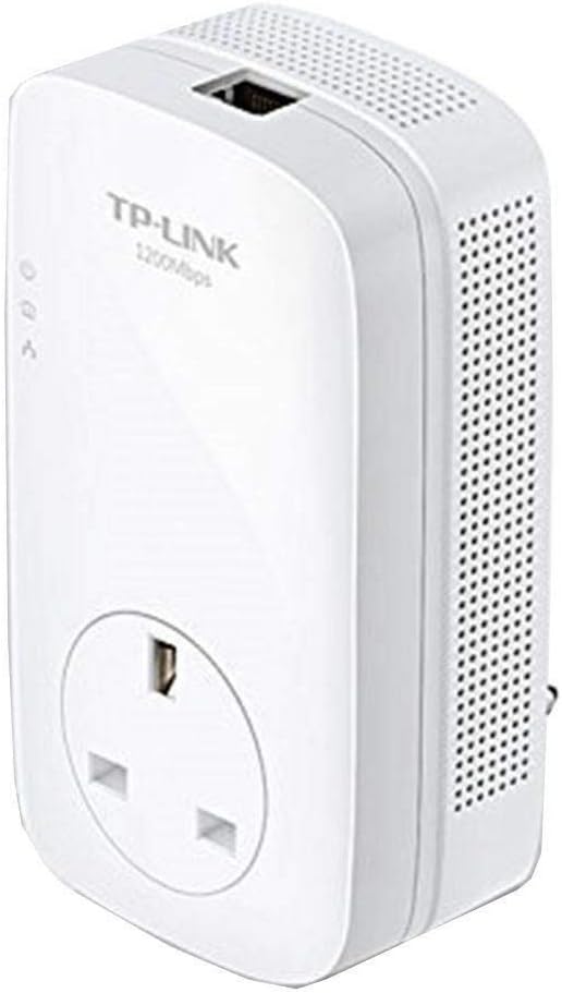 TP-Link TL-PA8010P 1200 Mbps Gigabit Passthrough Powerline Adapter UK Plug