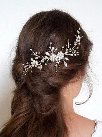 Amazon Com Deniferymakeup Black Bridal Headpiece Black Wedding