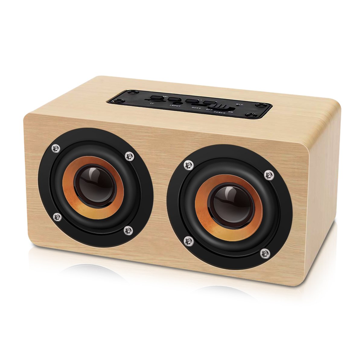 Buy EIVOTOR Wireless Stereo Speaker, 2x5W Mini Wireless Speaker with HD