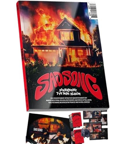 Amazon.com: P1Harmony SAD SONG 7th Mini Album Digipack Ver. (INTAK