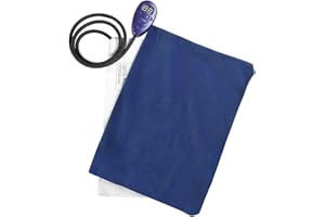 Fenteer Dog Heating Pad Cat Heating Mat Scratchproof 40cmx30cm Soft Adjustable Temperature Dog Warming Pad for Dorm, Bedroom