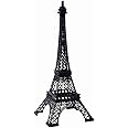 Hosley® 15" Tall Tabletop Iron Eiffel Tower Exquisite French-Inspired Home Decor Accent Sturdy Iron Construction Ideal for Tabletops,Shelves,and Mantels Enthusiasts and Home Decor