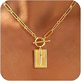 Carffordo Cross Necklace for Women Non Tarnish - Dainty 14K Gold/Silver Plated Cross Infinity Pendant Charm Necklaces Simple Religious Jewelry