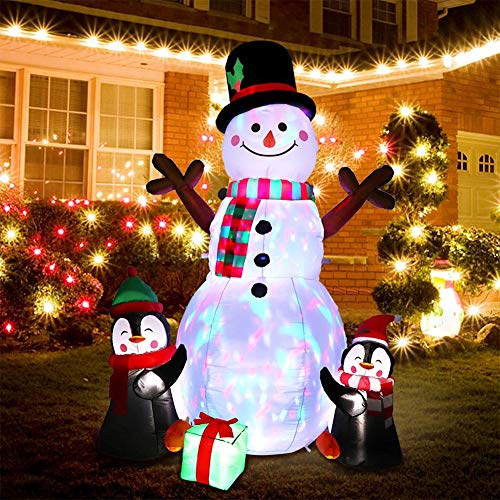 Ourwarm 6ft Christmas Inflatables Christmas Decorations Outdoor Inflatable Snowman Penguin Blow Up Yard Decorations With Rotating Led Lights For Indoor Outdoor Christmas Decorations Yard Garden Decor Pricepulse