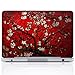 Meffort Inc 17 17.3 Inch Laptop Notebook Skin Sticker Cover Art Decal (Free Wrist pad) - Van Gogh Cherry Blossom