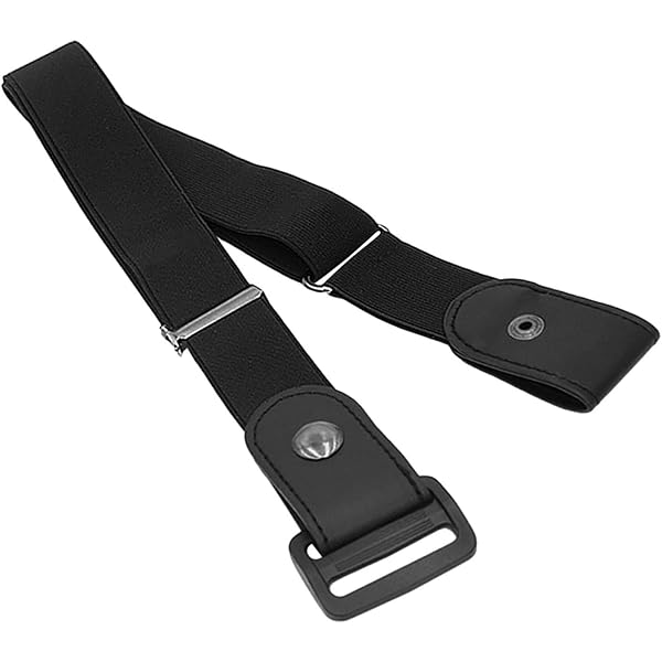 Dapuly Ceinture De Baseball Unisexe Réglable 115 Cm - Élastique Avec Boucle Métal Et Cuir