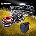 LAMPHUS 12V 40A Off Road LED Light Bar Relay Wiring Harness Kit for ATV - Blue ON/Off Switch