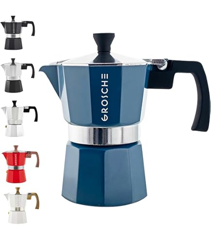 MOKA Amazon.com: J&V TEXTILES Stovetop Espresso and Coffee Maker, Moka