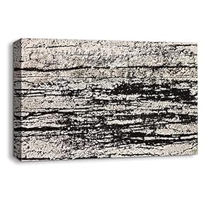 Canvas Wall Art Rustic Ink Pictures Home Wall Decorations for Bedroom Living Room Paintings Canvas Prints Framed - 12x18 inches