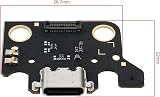 eMagTech 2x USB-C Charging Port Board for Samsung Galaxy Tab A7 SM-T500 T505 view 4