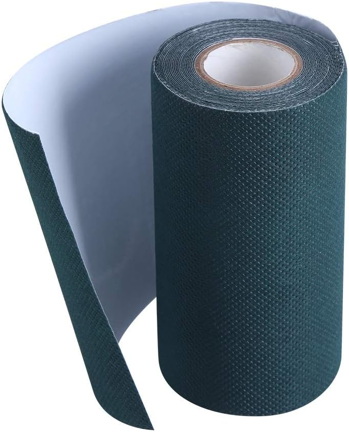 Eastbuy Artificial grass tape - 5mx15cm Artificial Grass Green Joining Fixing Turf Tape Self Adhesive Lawn Carpet Seaming