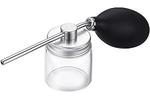 Aethland Powder Spray Bottles, Hair Building Fibers Spray Bottle,Applicator Portable Hairdressing Tools, Refillable Hair Fiber Applicator Salon Hair Styling Supplies