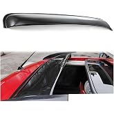 38" 980mm Sunroof Window Visor, Universal Black Top Wind Deflector rain Guard Deflecting Rain, and Strong Wind &ndash; Automotive Accessory Sun Shade Finish with Smooth/Waterproof Surface Car Accessory