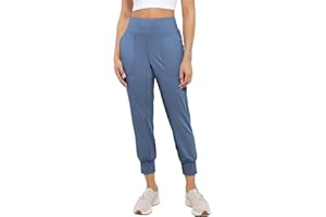 Cosmolle Women's Lightweight Joggers Pants Without Drawstring Running Sweatpants with Pockets for Women Lounge Travel