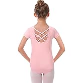 MdnMd Girls Toddler Leotards for Dance Ballet Gymnastic Outfits Classic Basic Leotard
