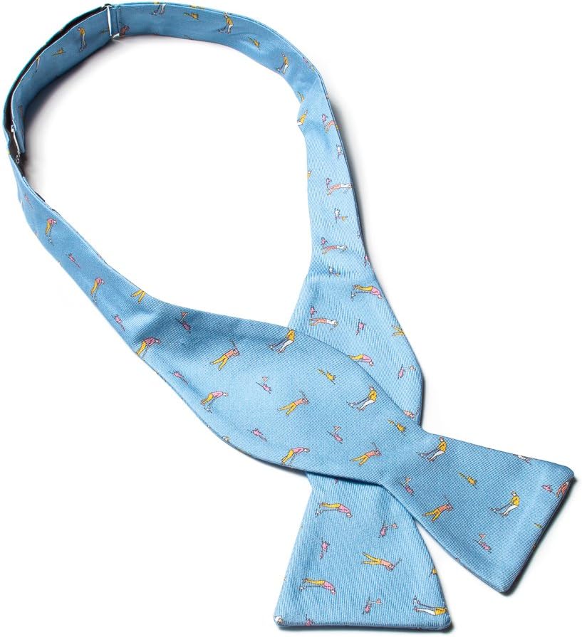 Lazyjack Press Men's Foreplay Bow Tie - Light Blue