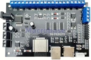 MACROBASE CNC 6 axis Breakout Board Control Panel USB Motion Card ESP32 WiFi 32bit CPU