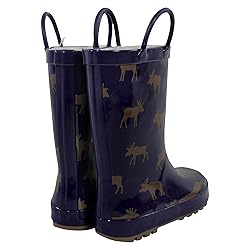Hudson Baby Rain Boot, Moose, 5 US Unisex Little Kid