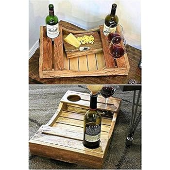 ARTISTIC (TM) Wine Serving Tray/Wine Tray 15