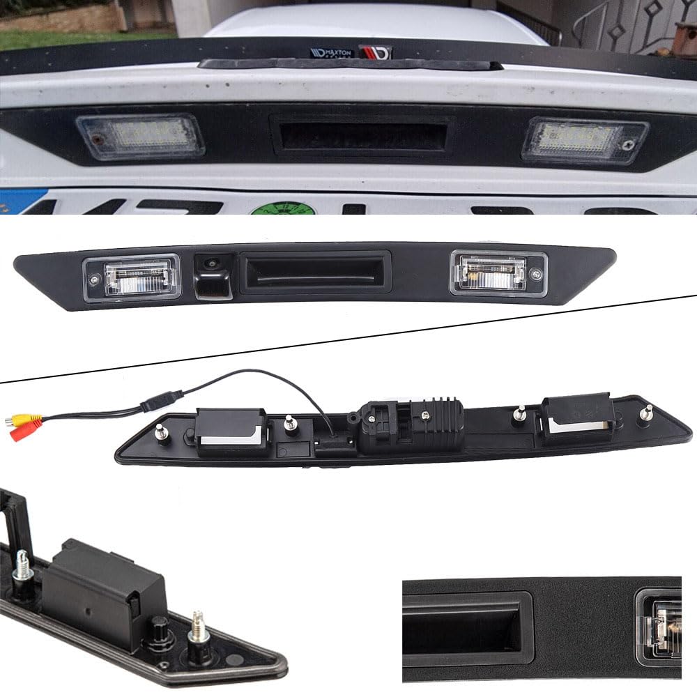 Trunk Handle Parking HD Reversing Camera for Audi A3 8V 8P 8P1 8PA S3 V6 Allroad Sportback/S5 Quattro/A4 Limo B6 8E2 8E5 sedan/A4 B6 B7 8EC Avant/A6/S6 Models/Q7 4L GTI V6 V8/A6 A6L C6 4F 4F2 4FH 4F5