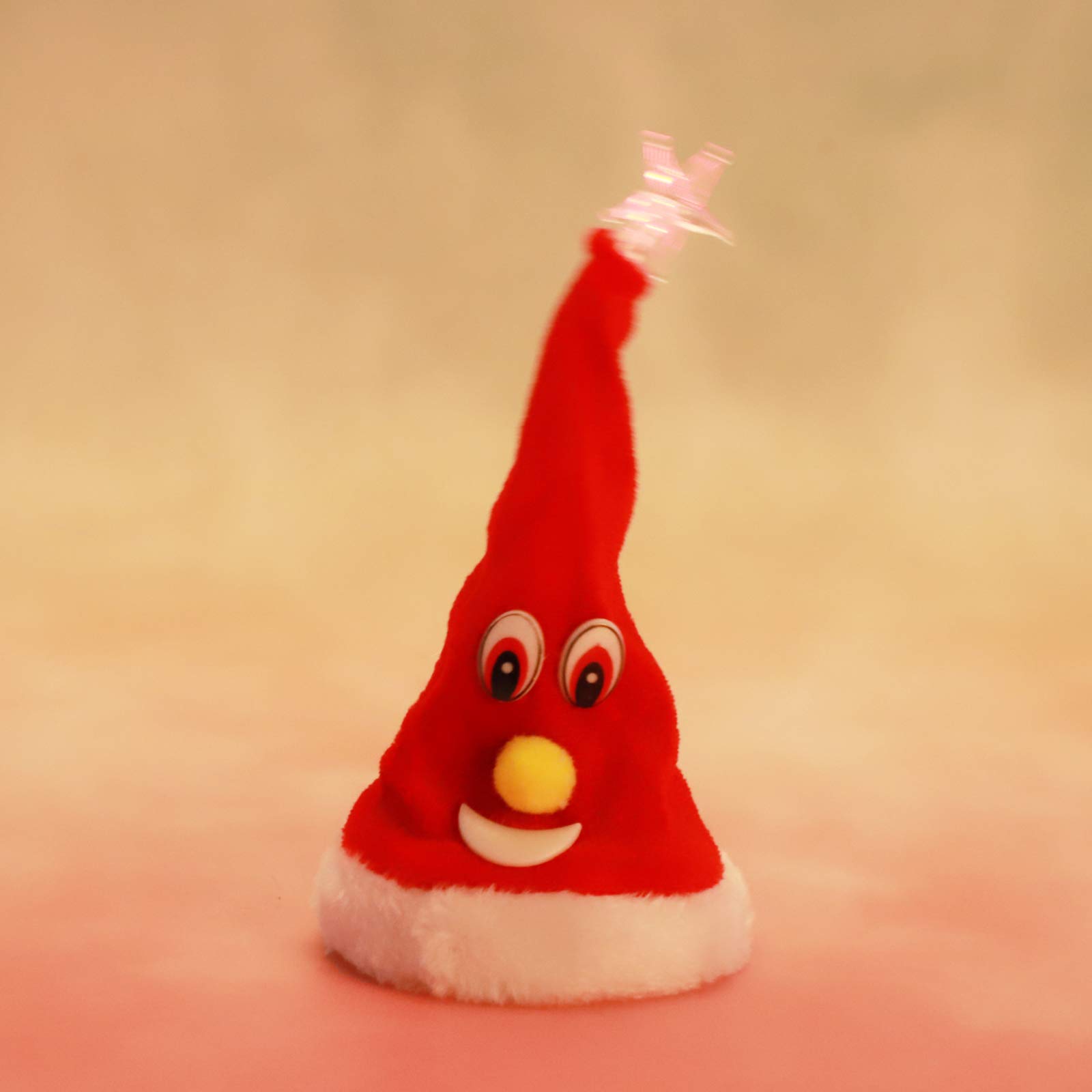 Dancing Christmas Hats Swing Dancing Hat Cute Santa Xmas Hats Christmas Trees Cartoon Hat Party Decorations Ornaments Creative Indoor Home Decor