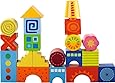 Amazon.com: HABA Mod Blocks - 21 Colorful Wooden Building Blocks with ...