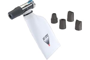 ZENDEX Tool HS2020 Spot Sand Blaster Gun Kit Recovery System - Speed Blaster Upgrade Conversion Kit for Spot Sand Blasting - 4 Blast Cones Included