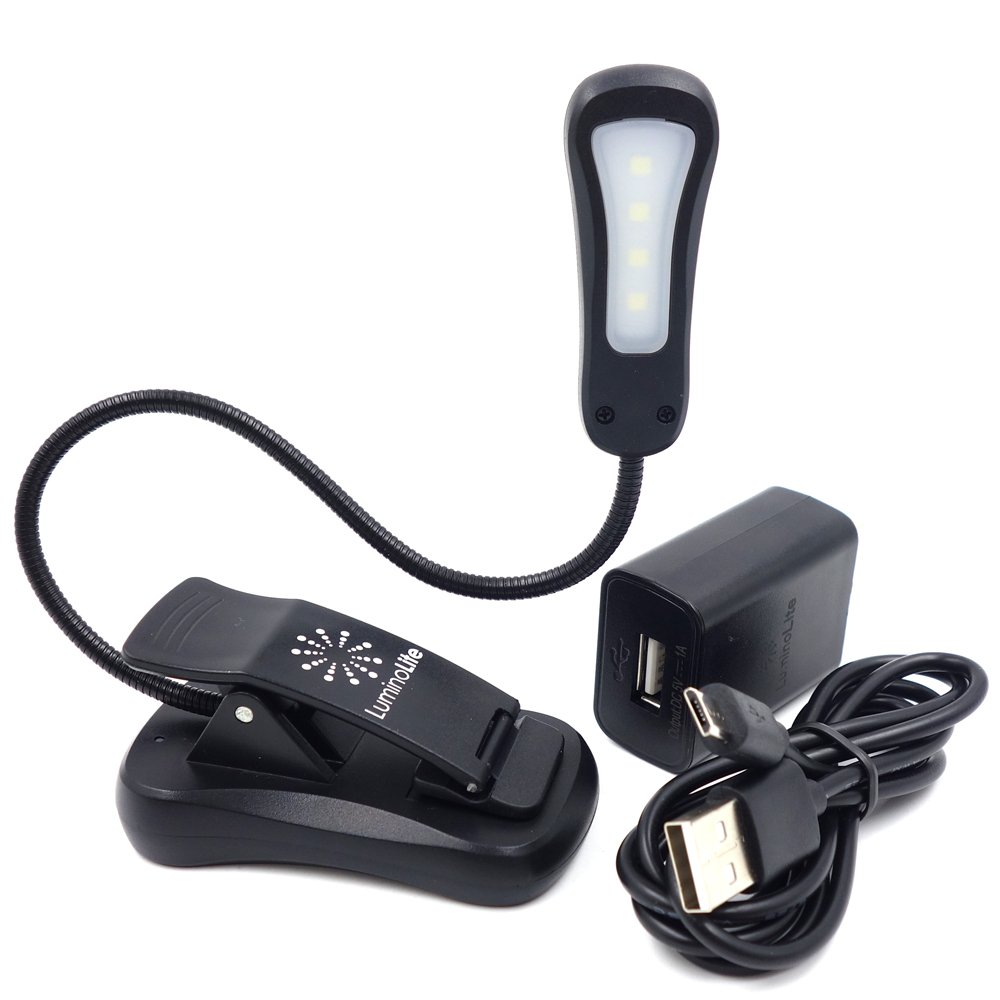 Galleon LuminoLite Reading Light 4 Leds 2 Brightness Settings