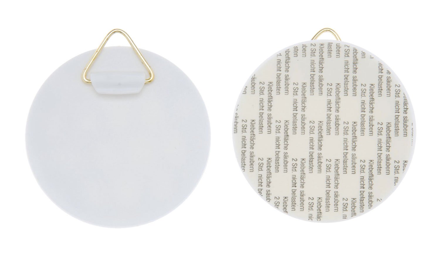 Glorex 6 1716 800 Wall Plate Holder Self-Adhesive Approx. 60 mm Load Capacity Approx. 1000 g for Easy Hanging of Plates