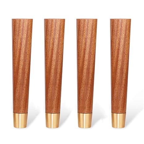 Hardware-Zubehör DIY reines Kupfer + Massivholz/Couchtisch Sofa Kabinett TV Tisch Unterstützung erhöhte Fuß X4, Super Lastauf
