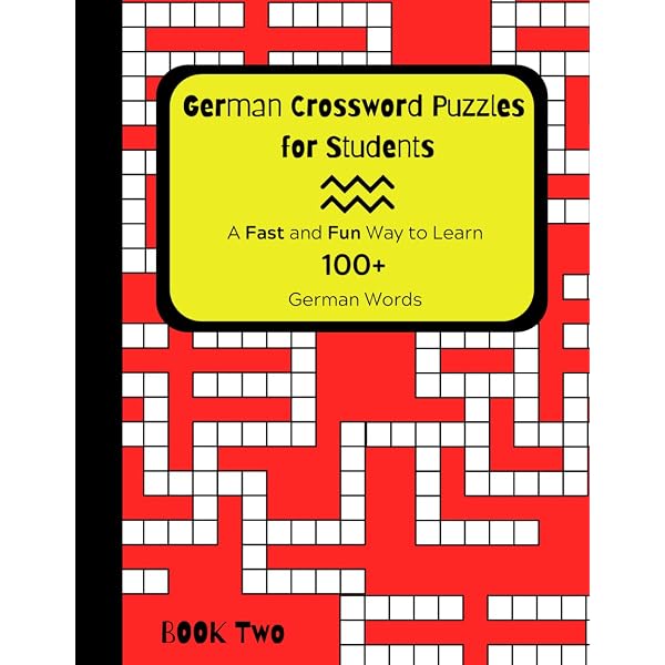 Amazon.com: german crossword puzzles for students book one: a fast ...