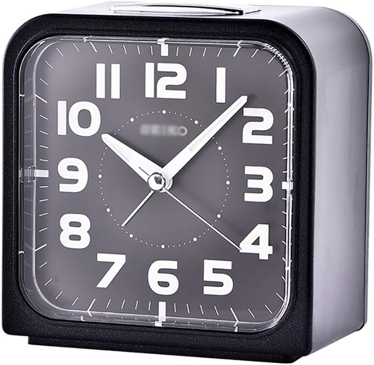 Travel Alarm Clock Beep Sounds Alarm Clock Nightstand Clock for Bedroom