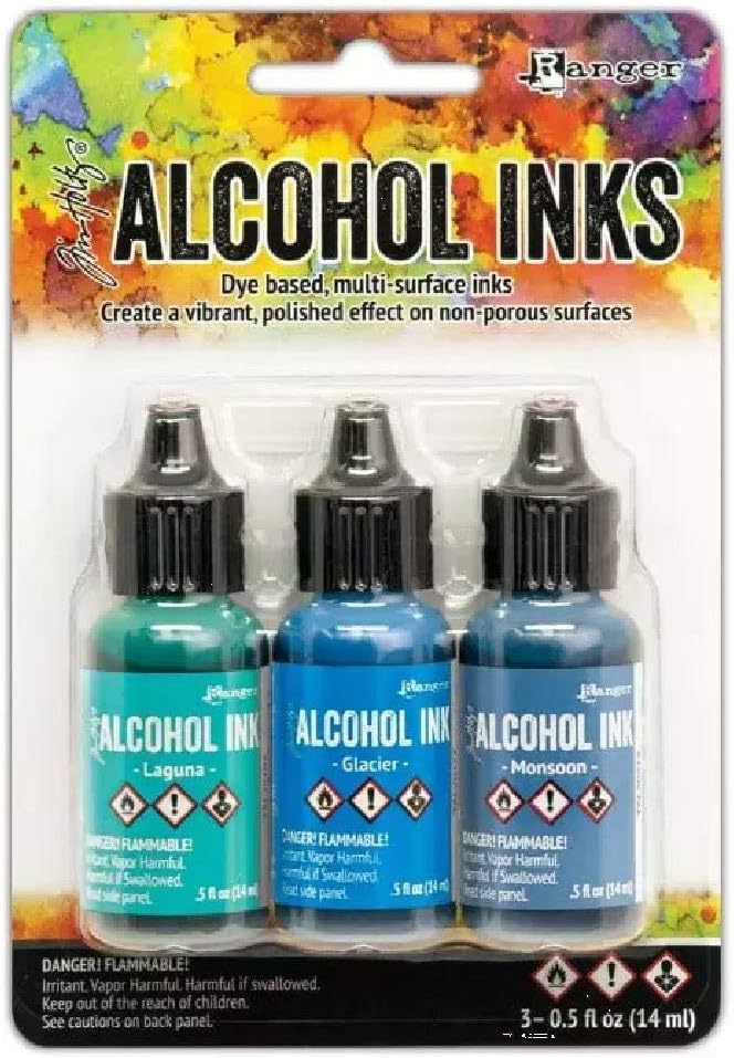 Ranger Tim Holtz TAK69669 Alcohol Ink, Blue, one size