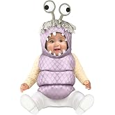 Spirit Halloween Monsters Inc. Baby Boo Monster Jumpsuit Costume, Officially Licensed, Features an Attached Hood